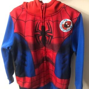 Spider-Man sweat jacket - BOYS size 5/6